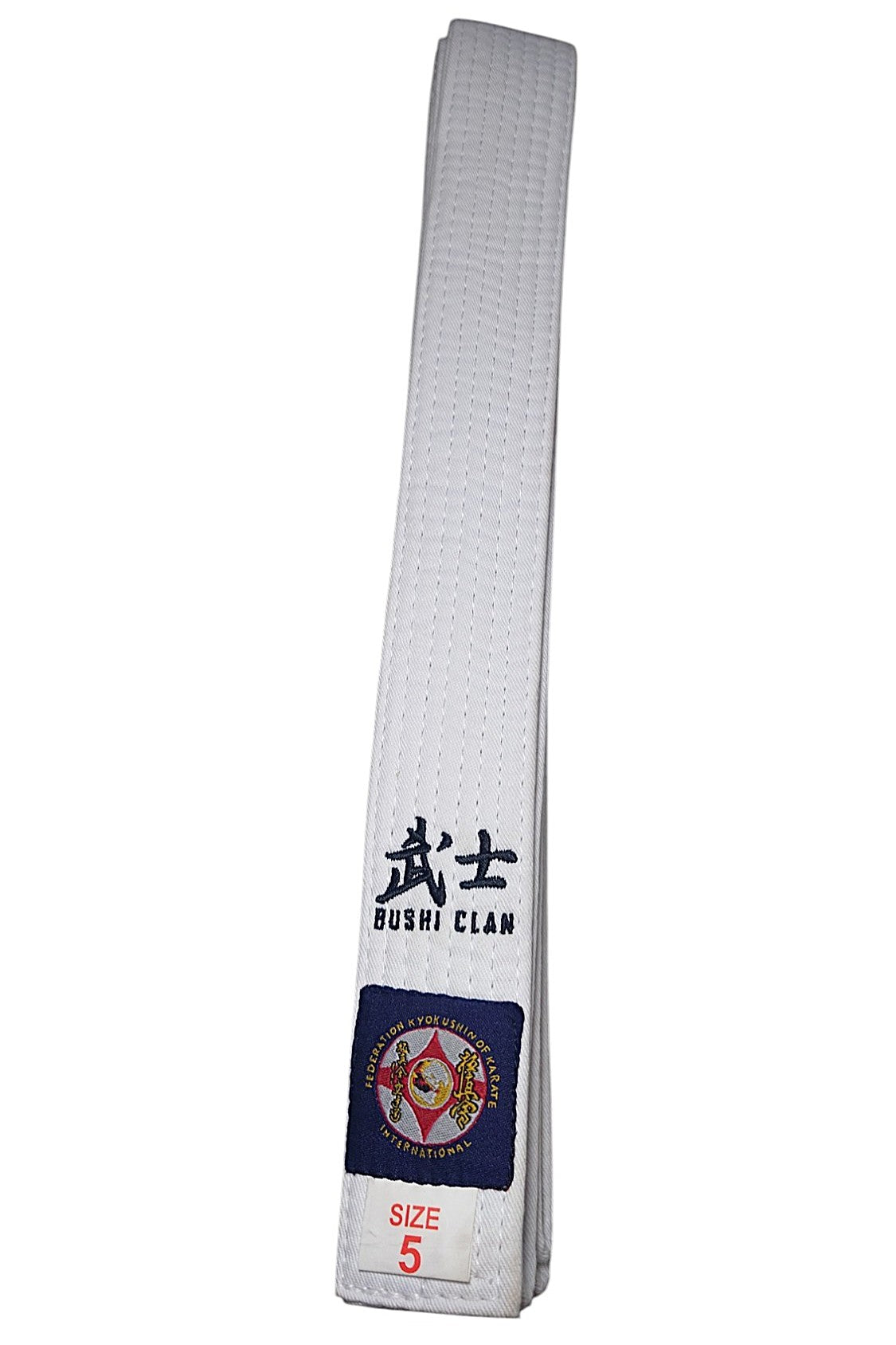 Ceinture Karaté Kyokushinkaï Blanche
