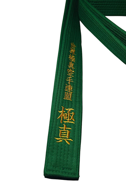 Ceinture Karaté Kyokushinkaï Verte
