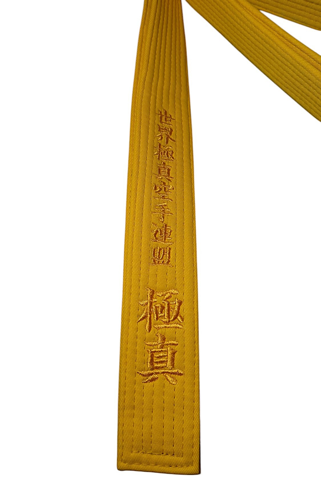 Ceinture Karaté Kyokushinkaï Jaune