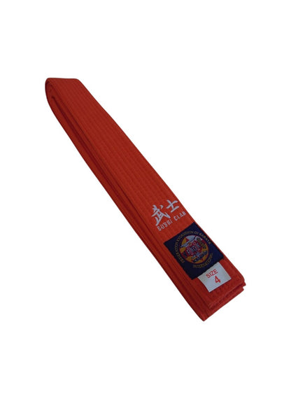 Ceinture Karaté Kyokushinkaï Orange