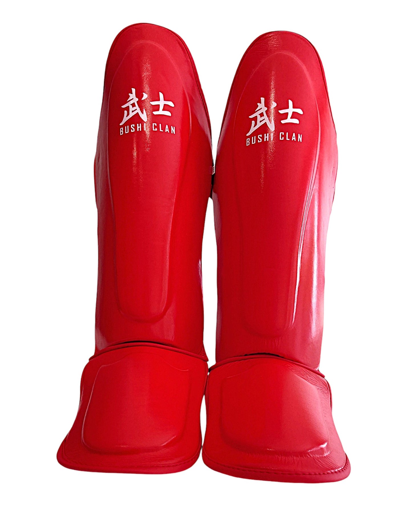 Protèges-tibias Rouges