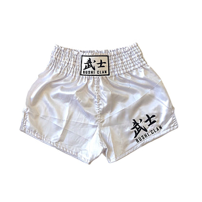 Short de Boxe Blanc