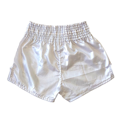 Short de Boxe Blanc