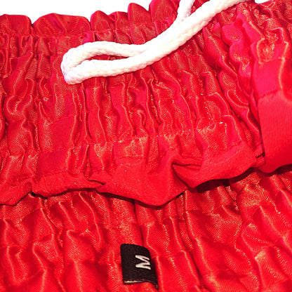 Short de Boxe Rouge